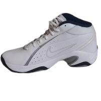 Men's Nike Overplay IV Basketball Shoes - White & Navy - 8.5 - NWOB
