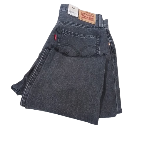 Women's Levi's 501 High Rise Raw Hem Crop Jeans - Get Off My Cloud - 32x26 - NWT