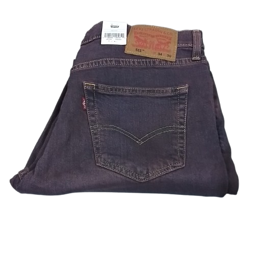 Men's Levi's 511 Slim Fit Jeans - Rosewood Fade - 34x30 - NWT