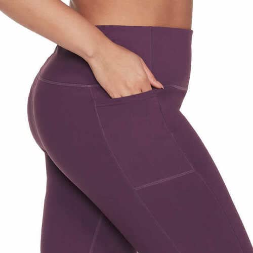 Skechers Ladies' Gowalk High Rise Tights-Purple-S-NWT