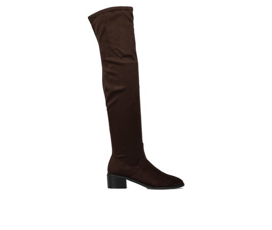 Women's New York & Company Rana Thigh High Boots - Chocolate - 8.5 - NIB