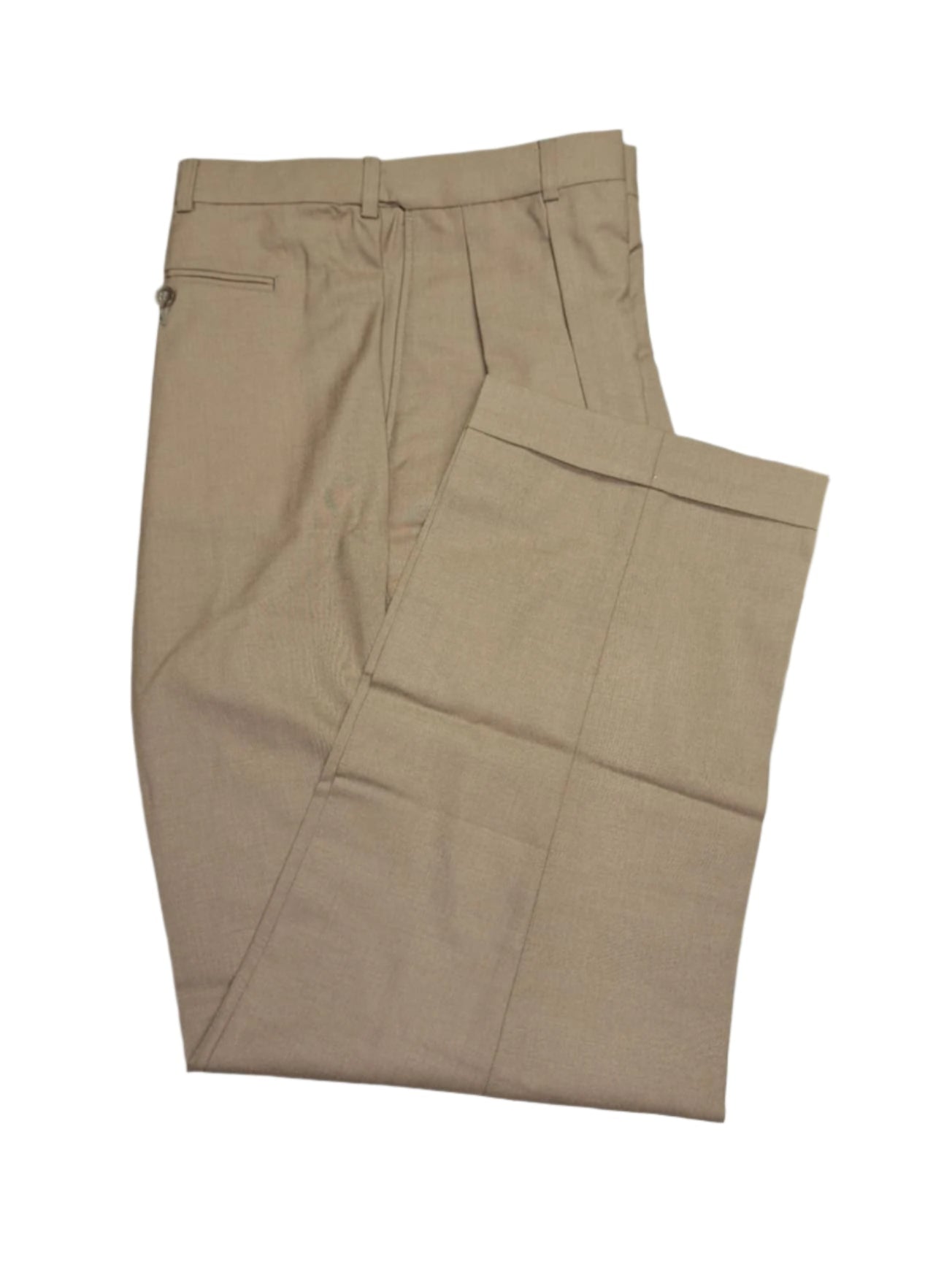 Lands' End Men's Comfort Waist Pleated Front Wool Pants 37x30 NWOT