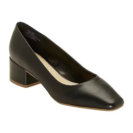 Women's Liz Claiborne Faris Block Heel Pumps - Black - 10 - NIB