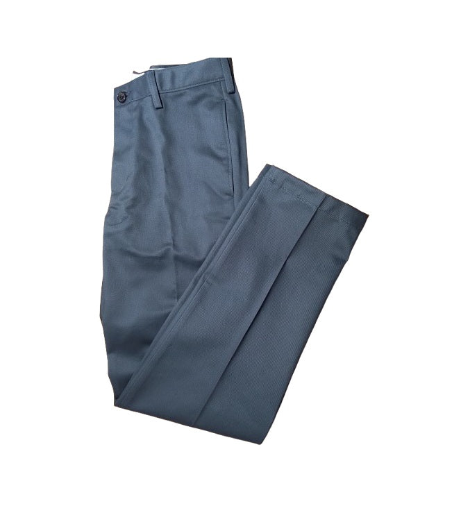 Lands' End Men's No Iron Tailored Fit Plain Front Chino Pants - 37x36 - NWOT