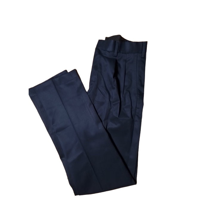 Lands' End Men's No Iron Tailored Fit Twill Pleated Pants 30x36 NWOT