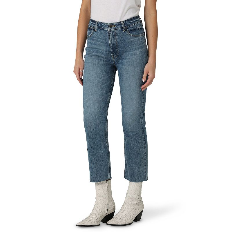 Women's Wrangler High Rise Rodeo Straight Crop Jean - Med Wash - 16 - NWT