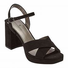 Women's Worthington Ladee Heeled Sandals - Black - 7 - NWT