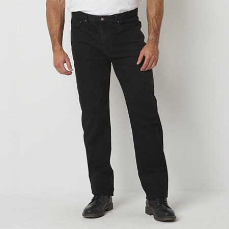 Men's Frye & Co Big & Tall Straight Leg Jeans - Black Wash - 44x34 - NWT