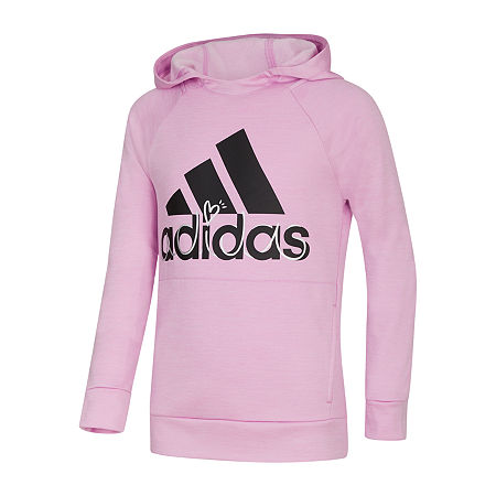 Big Girl's Adidas Melange Event 21 Hoodie - Light Purple - Medium - NWT