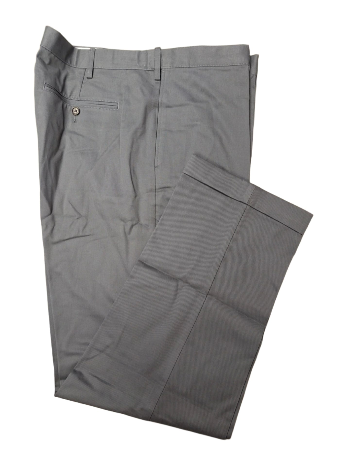 Lands' End Men's Comfort Waist No Iron Cuffed Hem Chino Pants 36x30 NWOT