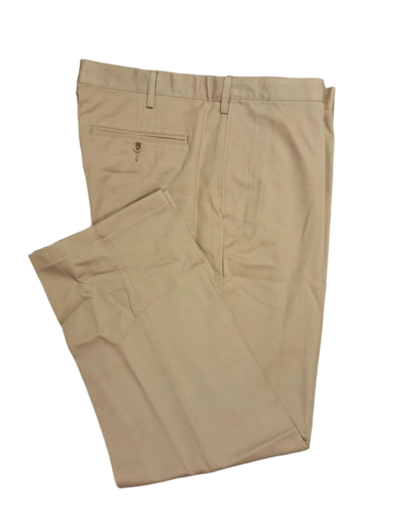 Lands' End Men's Comfort Waist No Iron Chino Pants 36x34 NWOT