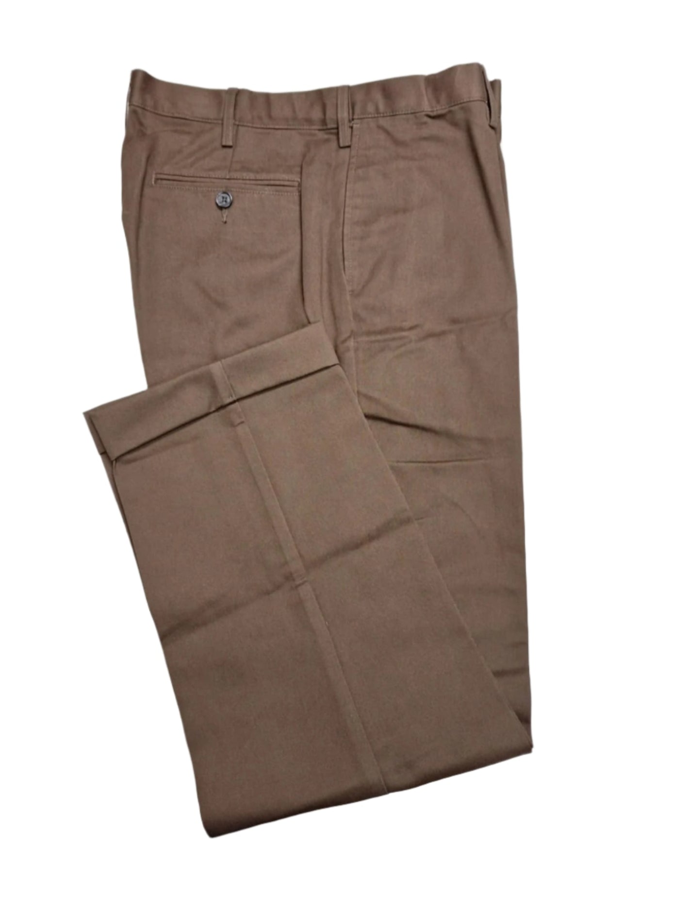 Lands' End Men's Comfort Waist No Iron Flat Front Chino Pants 33x30 NWOT