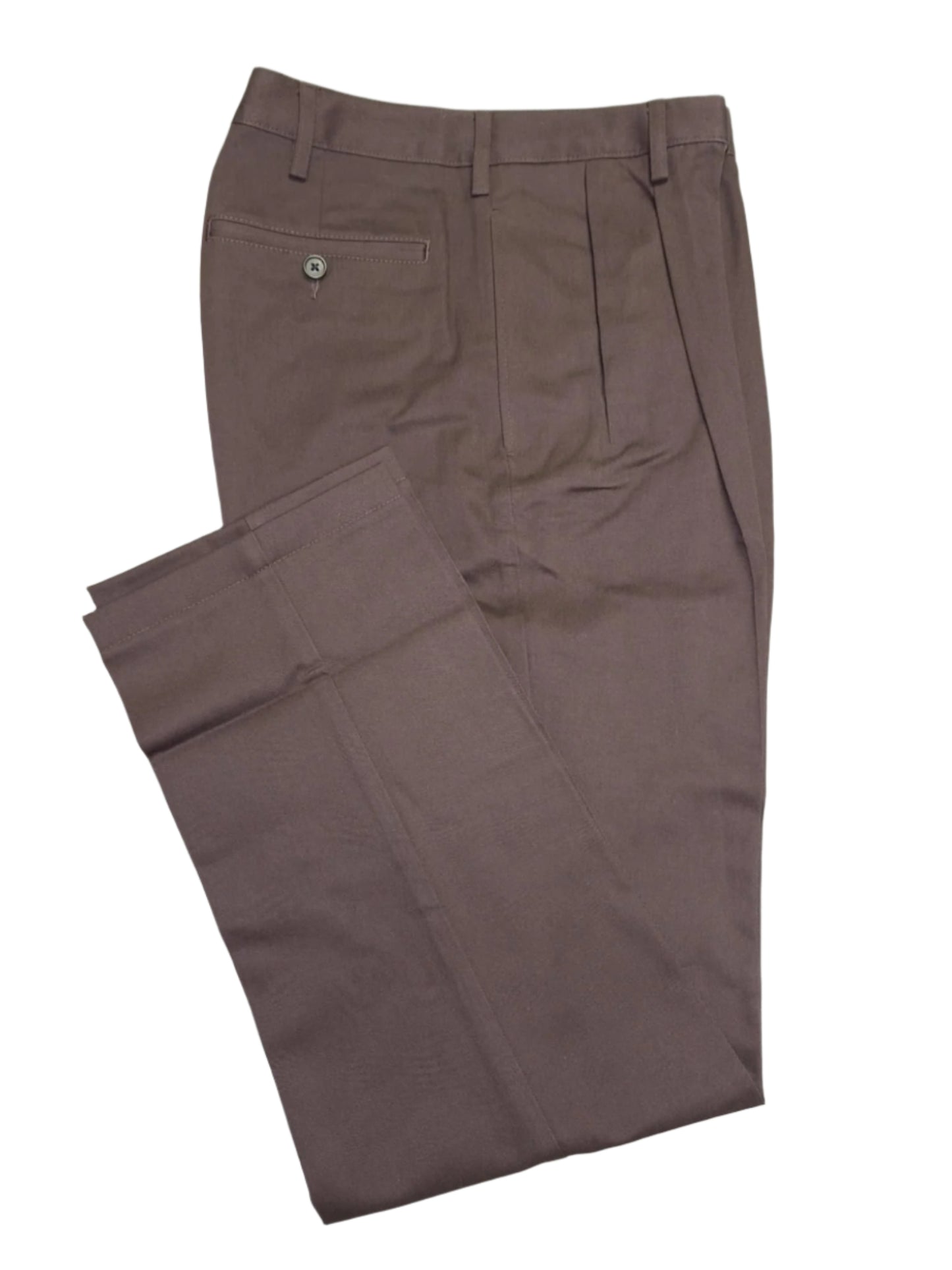 Lands' End Men's Traditional Fit Pleated Front Chino Pants 31x31 NWOT