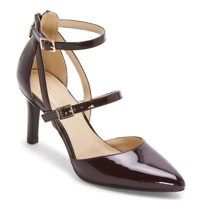Women's Liz Claiborne Harvey Pointed Toe Stiletto Heels - Wine - 10W - NIB