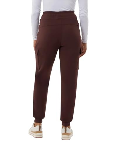 32 Degrees Women's Tech Cargo Jogger Pants L Dark Red NWT