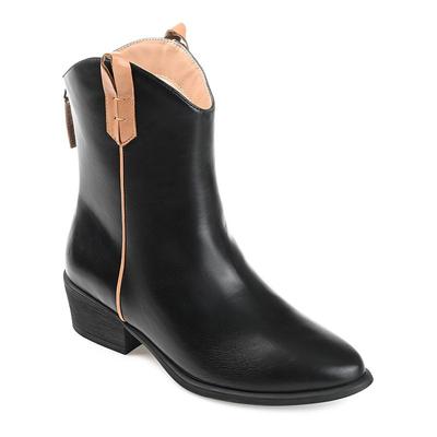 Women's Journee Collection Novva Western Booties - Black - 6.5 - NIB