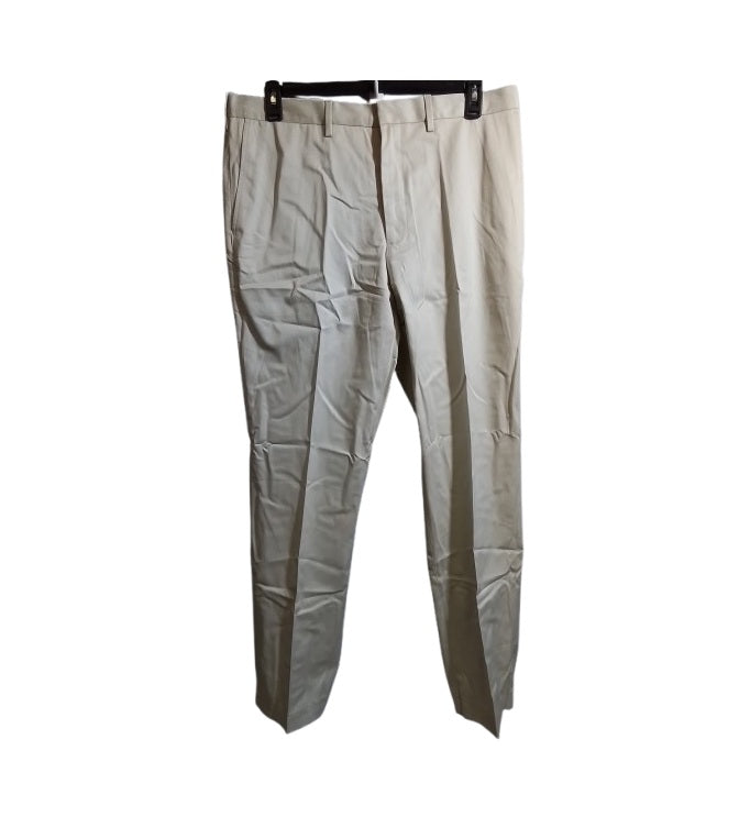 Lands' End Men's No Iron Traditional Fit Twill Pants 37x34 NWOT