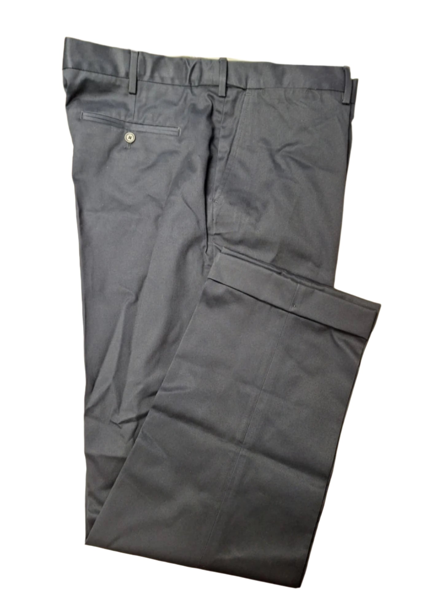 Lands' End Men's Comfort Waist Flat Front Twill Pants 40x33 NWOT