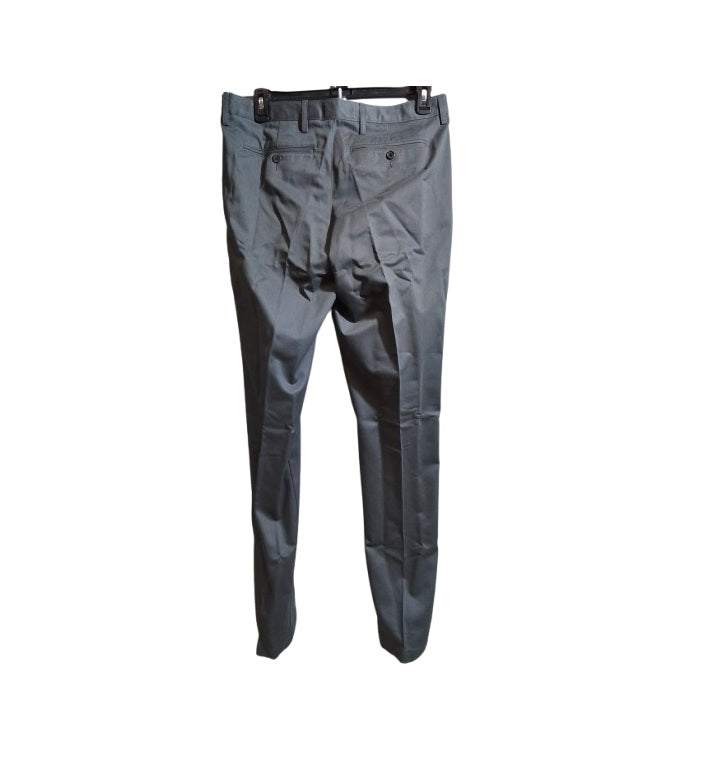 Lands' End Men's No Iron Tailored Fit Plain Front Twill Pant 36x36 NWOT