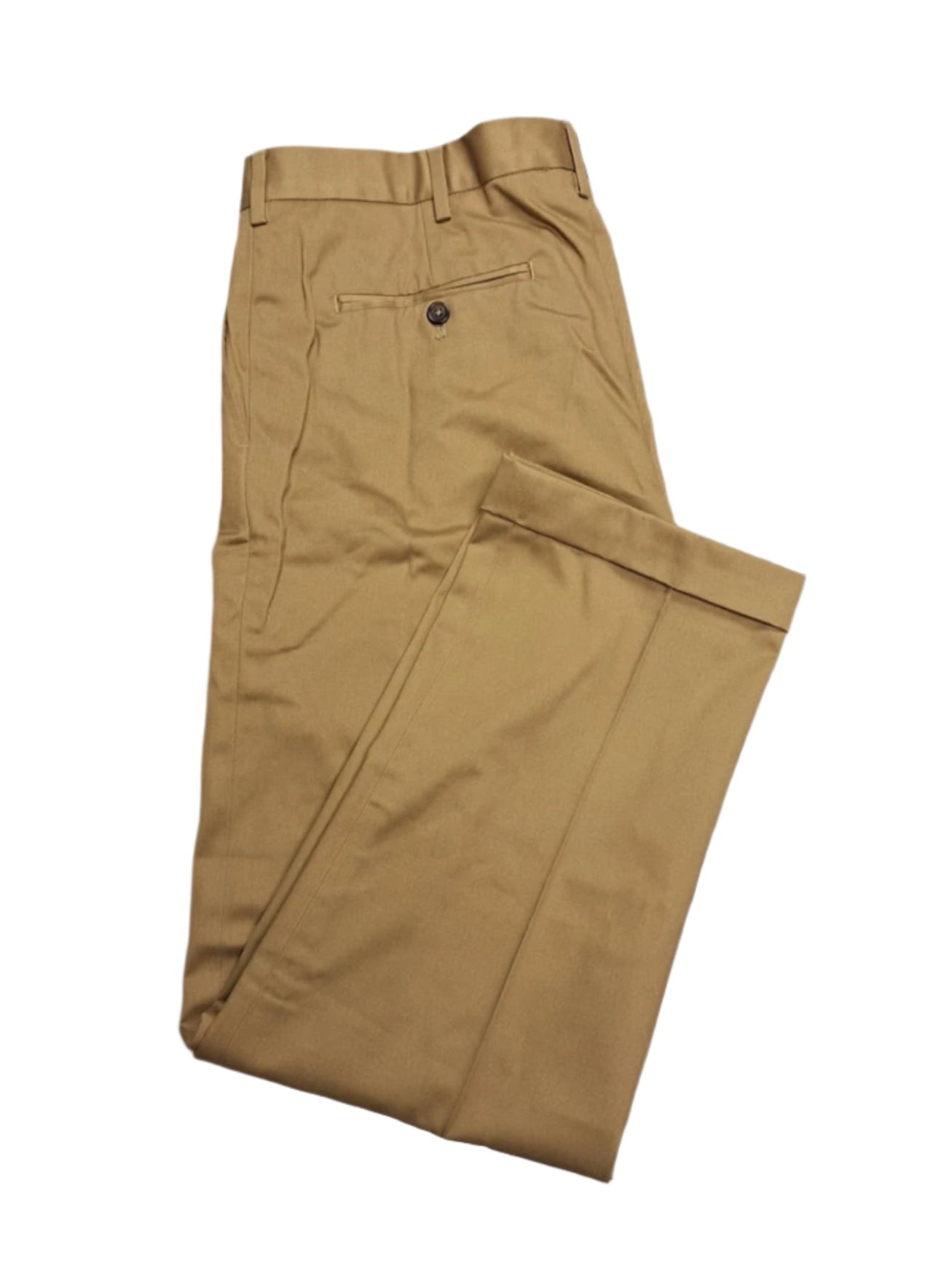 Lands' End Men's Tailored Fit No Iron Flat Front Twill Pants 34x29 NWOT