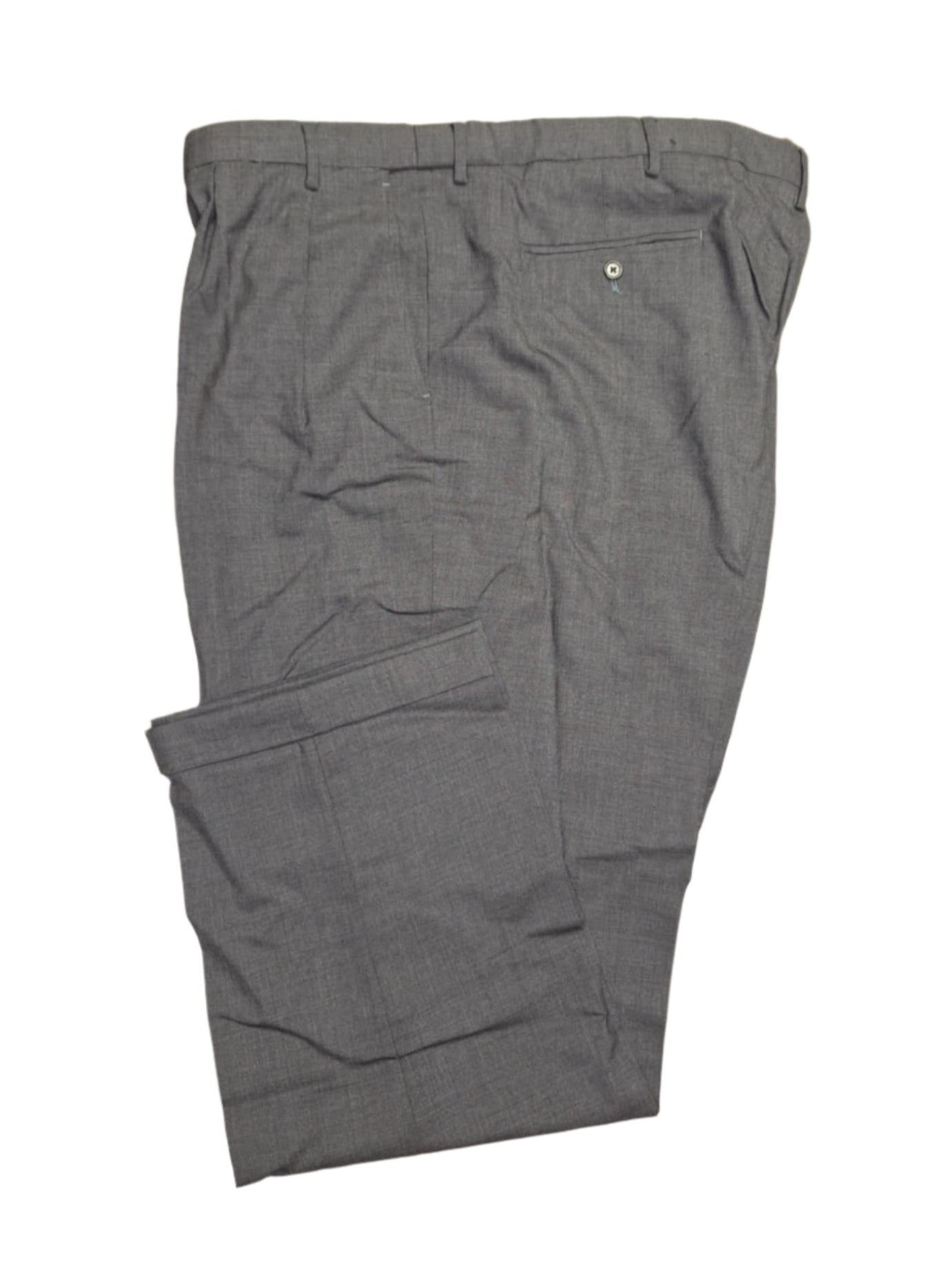 Lands' End Men's Comfort Waist Pleated Front Wool Pants 46x31 NWOT