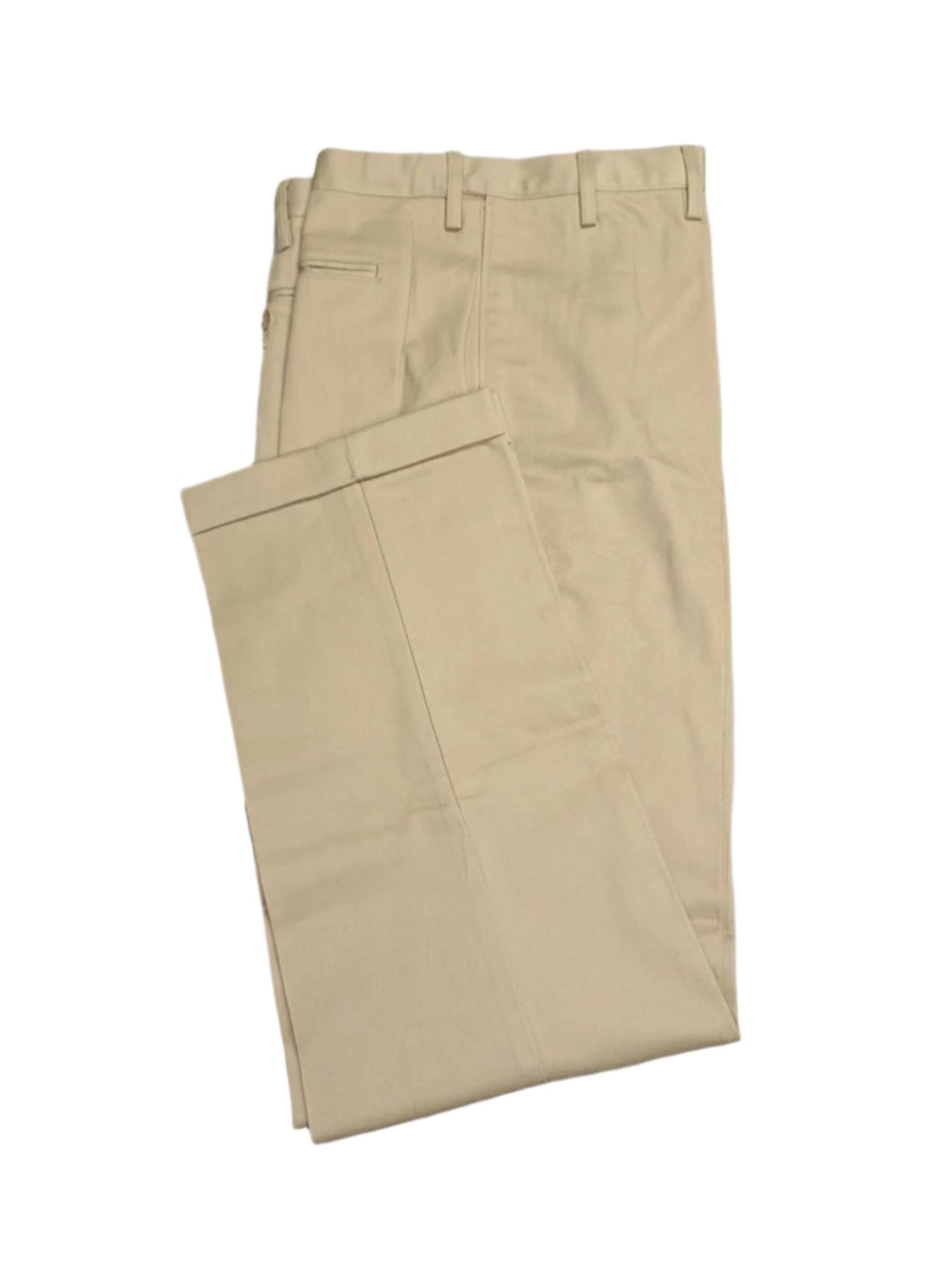 Lands' End Men's Comfort Waist No Iron Chino Pants 44x33 NWOT