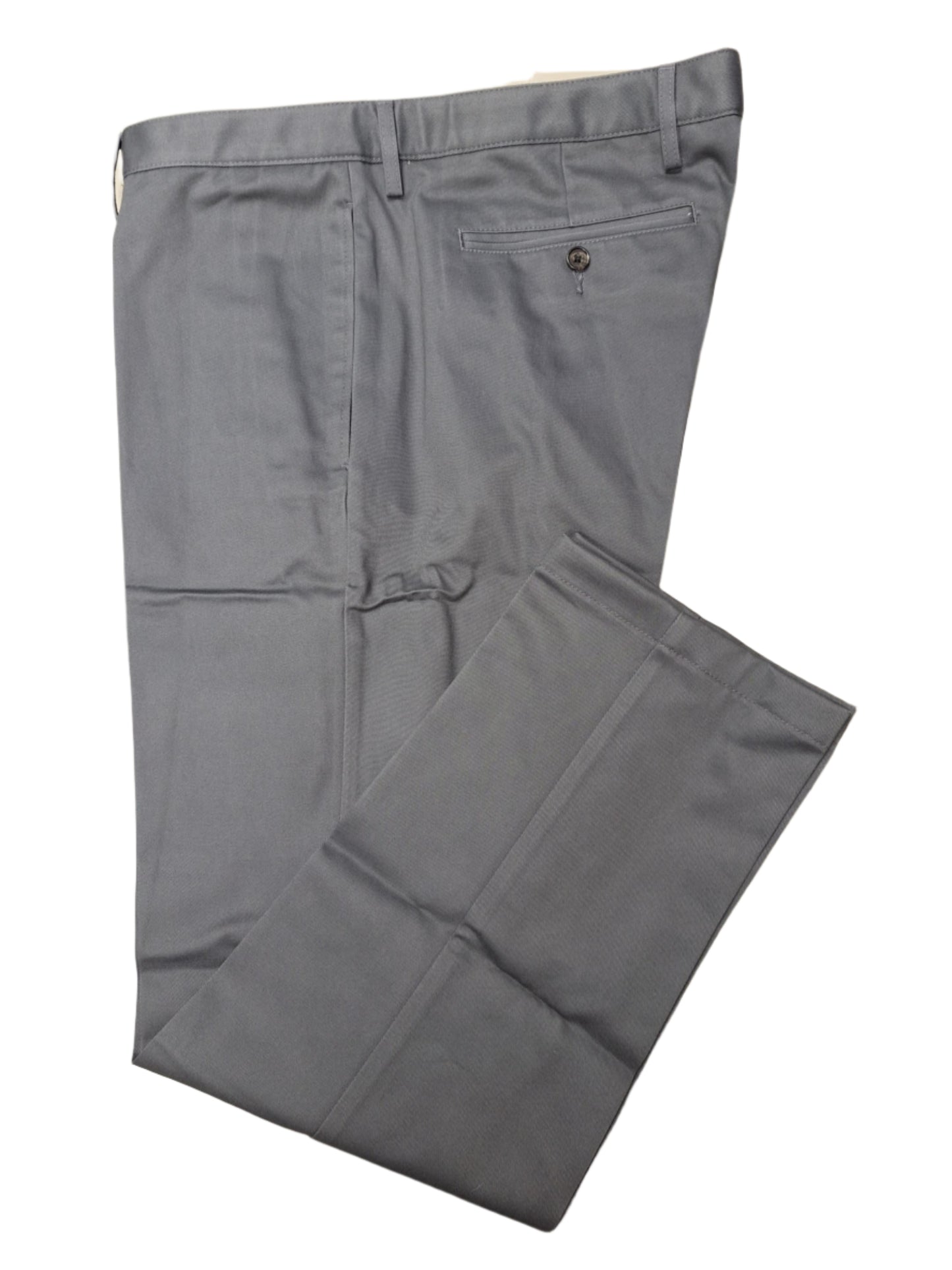Lands' End Men's Slim Fit Flat Front No Iron Chino Pants 32" Inseam NWOT