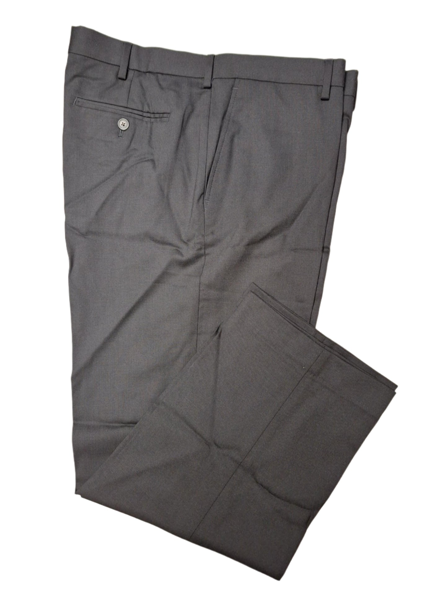 Lands' End Men's Traditional Fit Stretch Wool Pants 35x27 NWOT