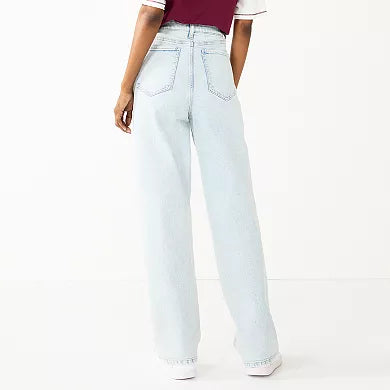 Junior's SO Super High Rise Baggy Dad Jeans - Super Light - 11 - NWT