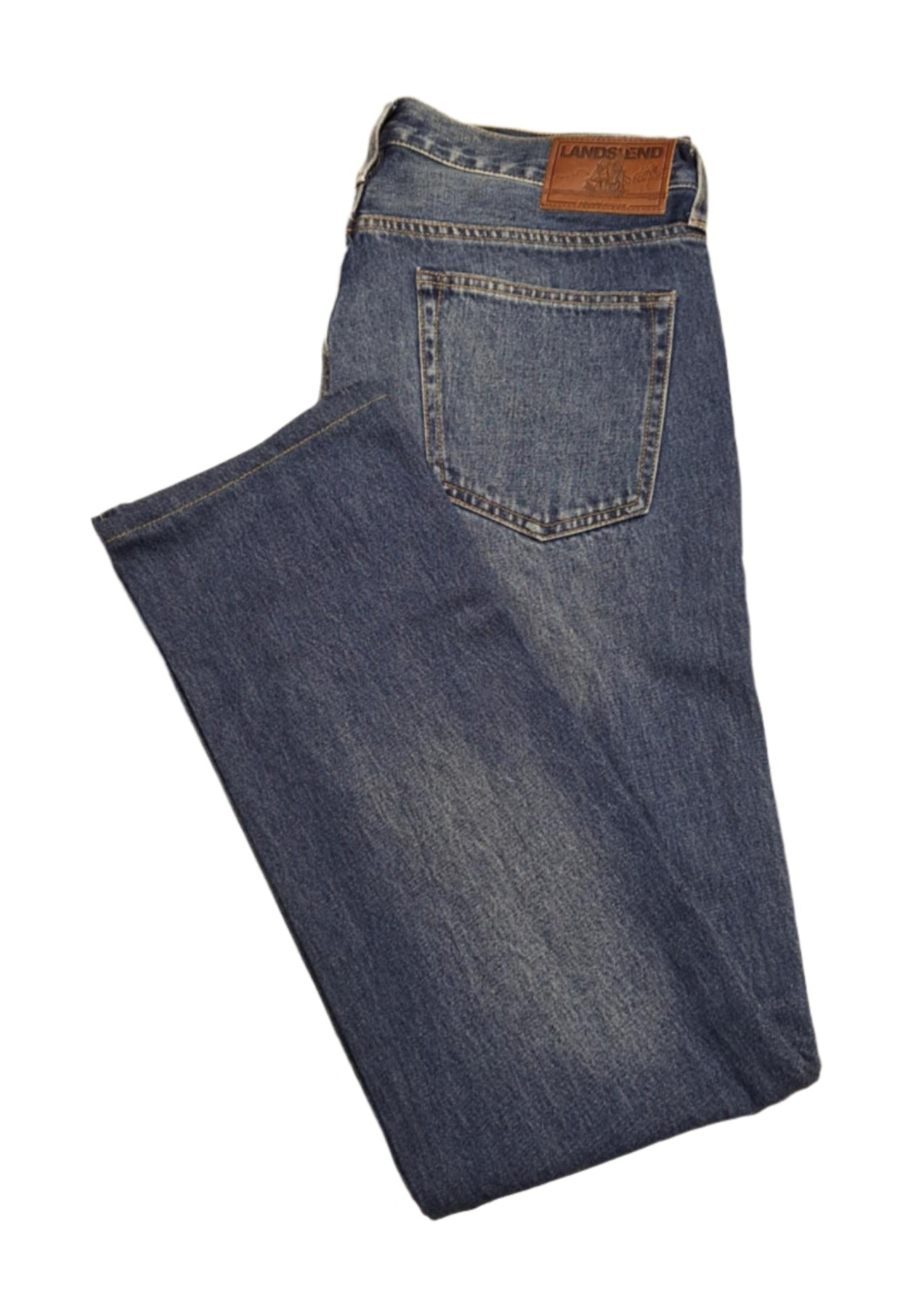 Lands' End Men's Straight Fit Jeans 31x31 NWOT