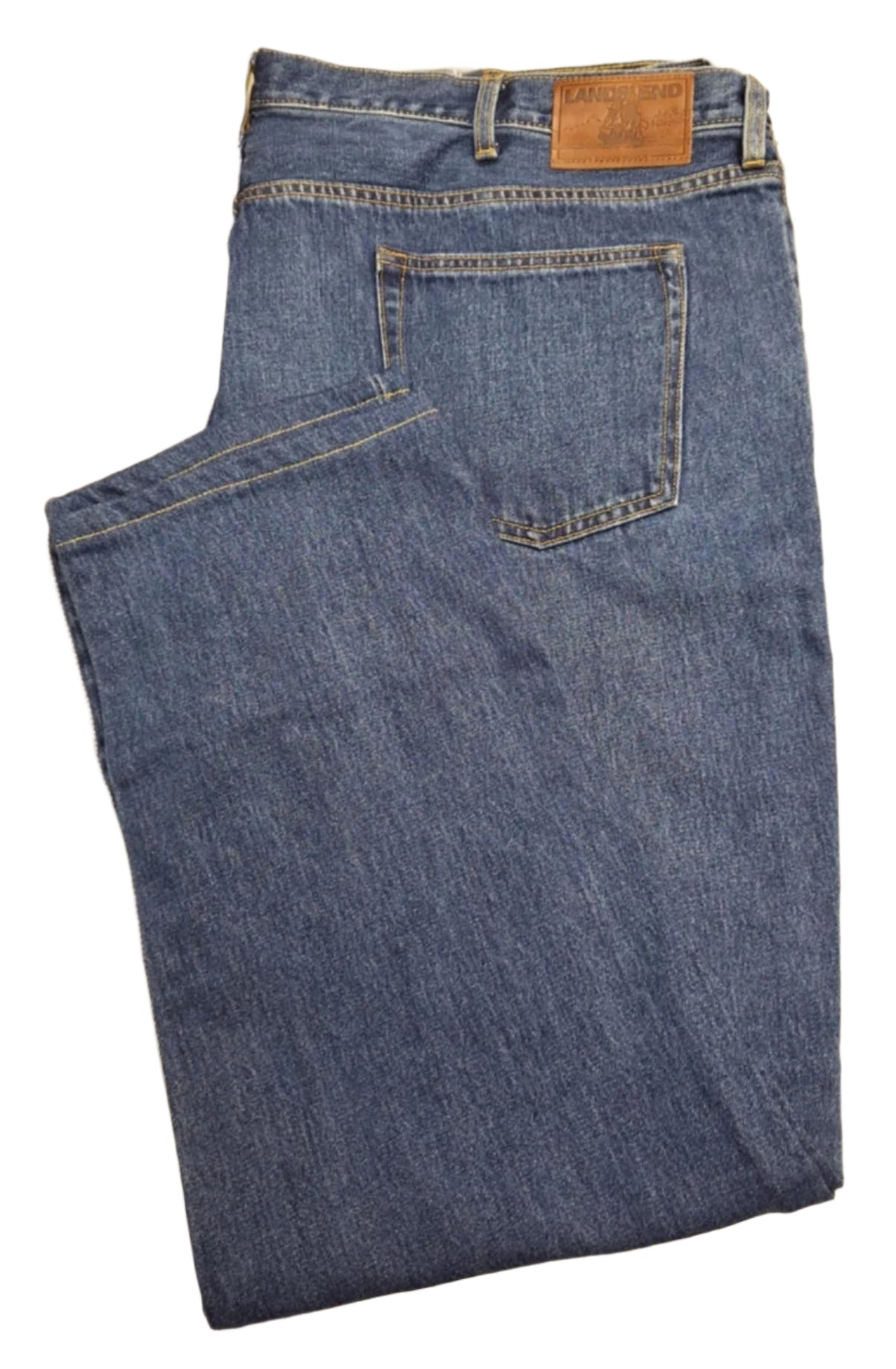 Lands' End Men's Traditional Fit Jeans 30" Inseam NWOT