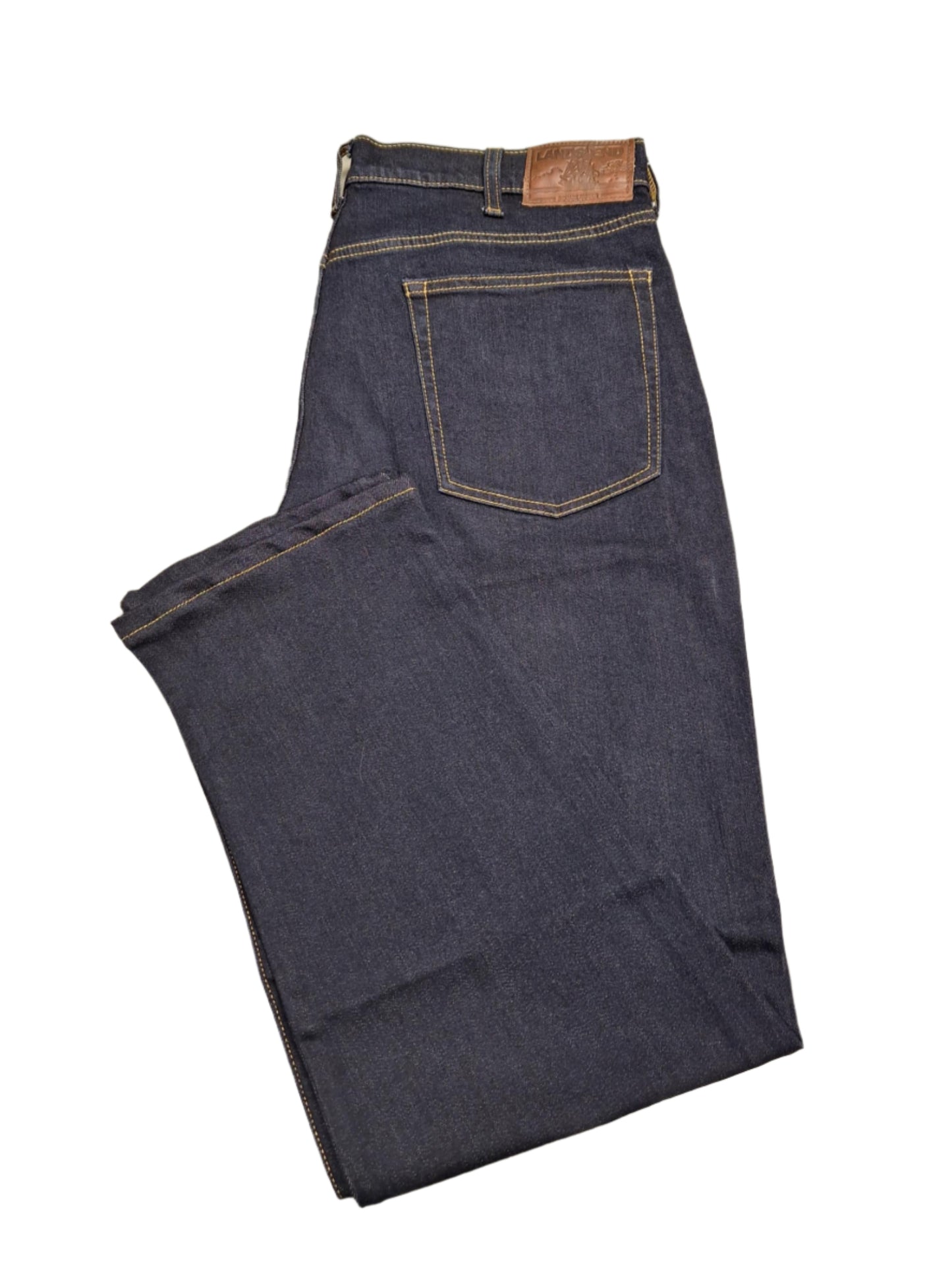 Lands' End Men's Traditional Fit Stretch Jeans 37x30 NWOT