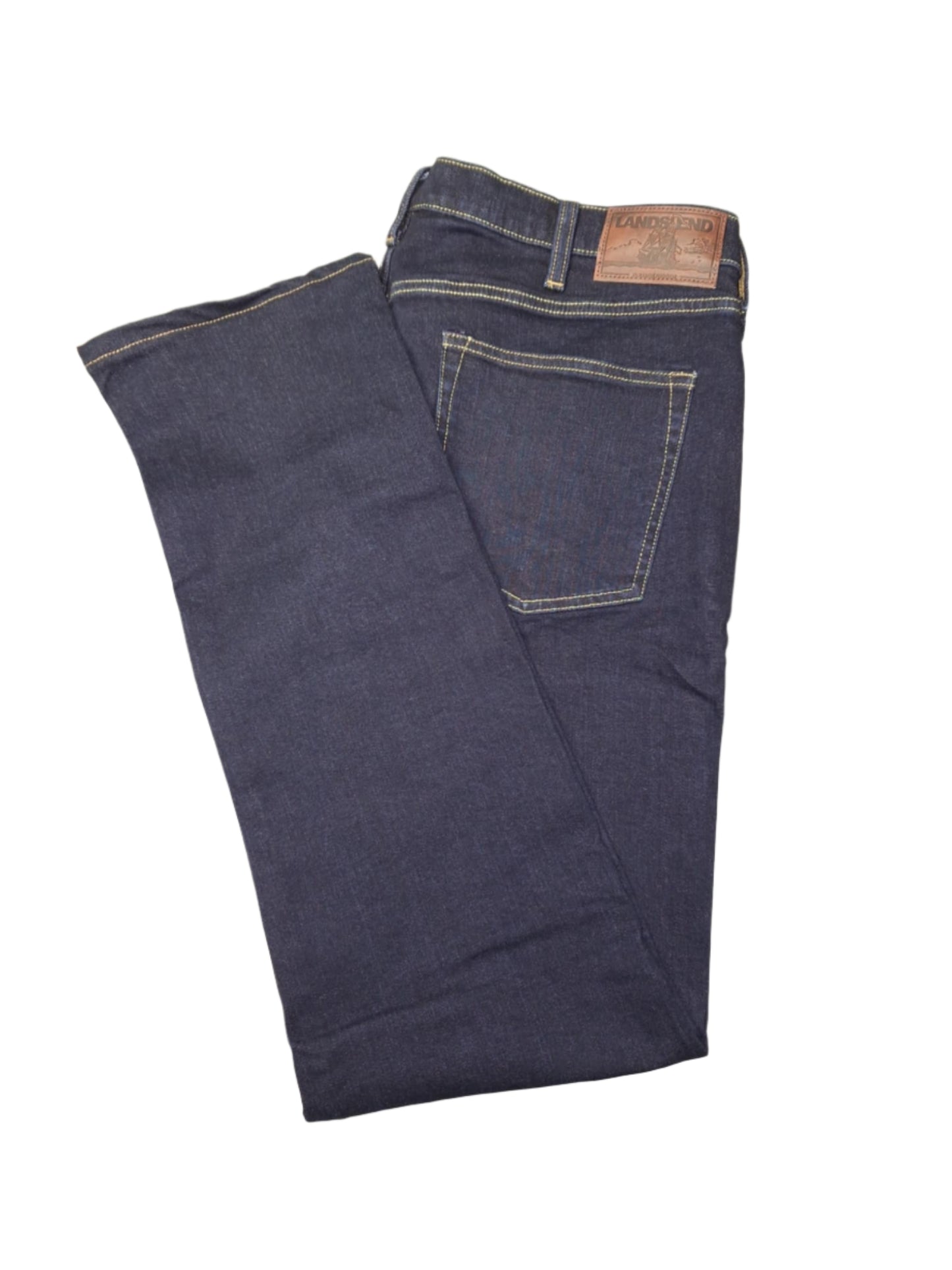 Lands' End Men's Slim Fit Stretch Jeans 40x34 NWOT