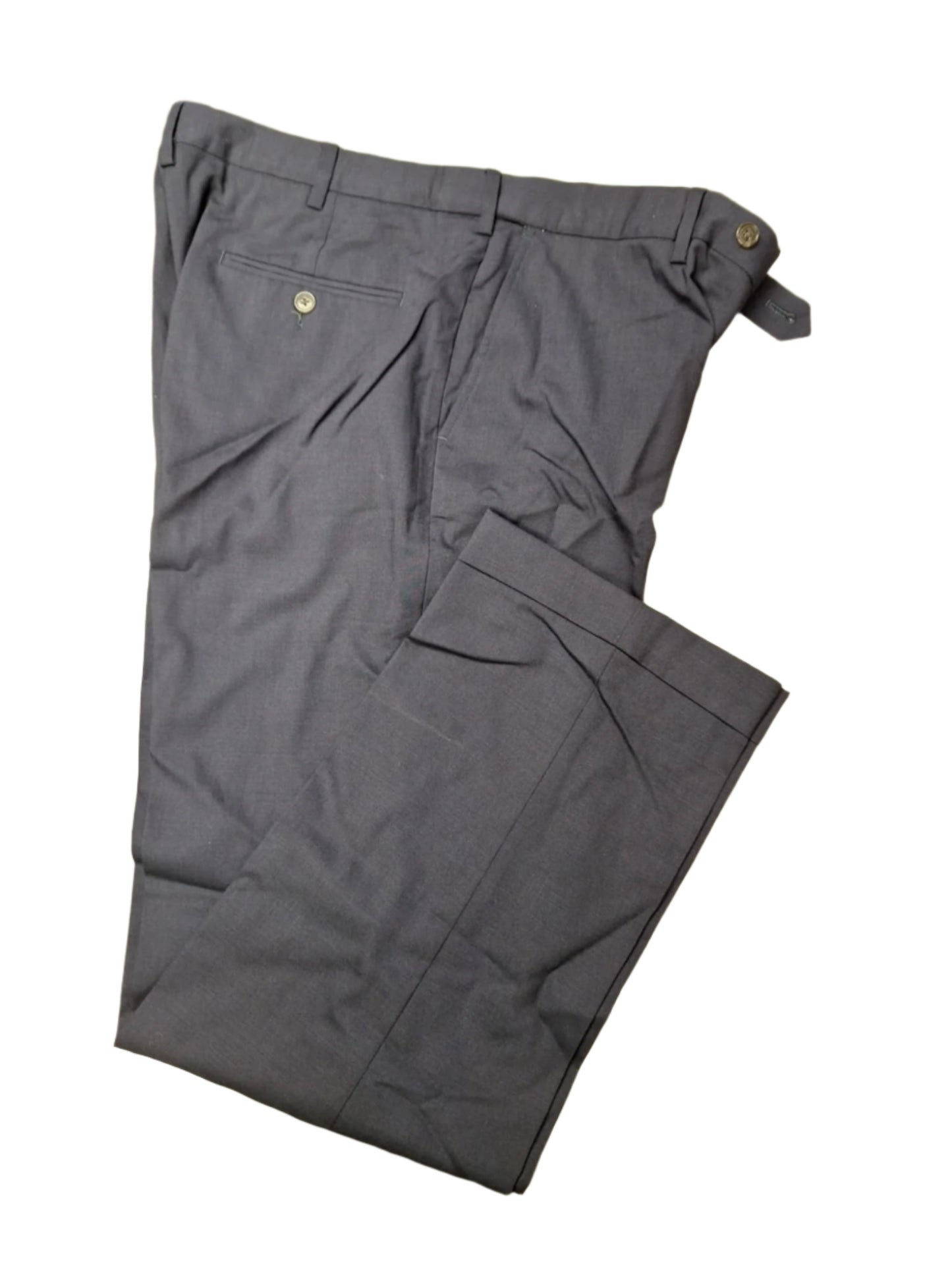 Lands' End Men's Comfort Waist Year'rounder Stretch Wool Dress Pants NWOT