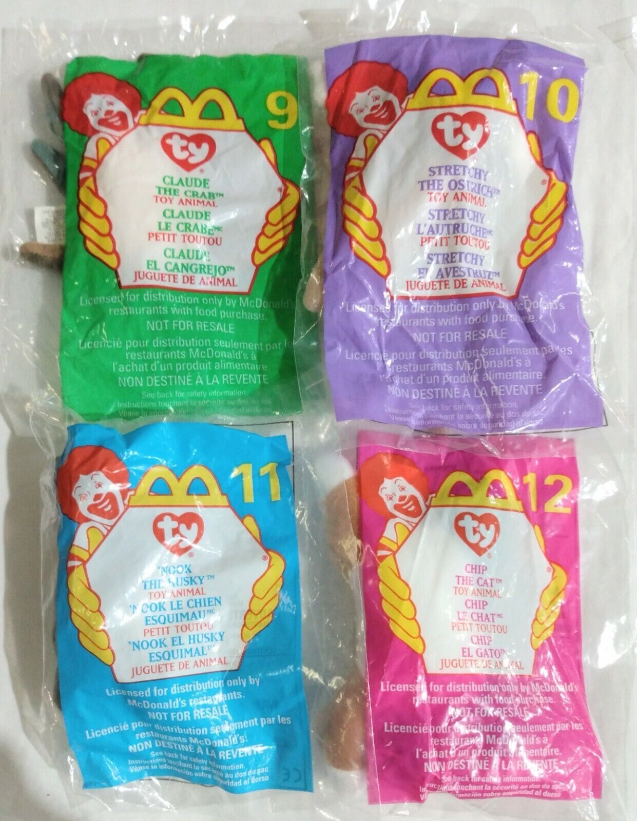 TY Teenie Beanie Baby Complete Set from 1999 All New in Plastic