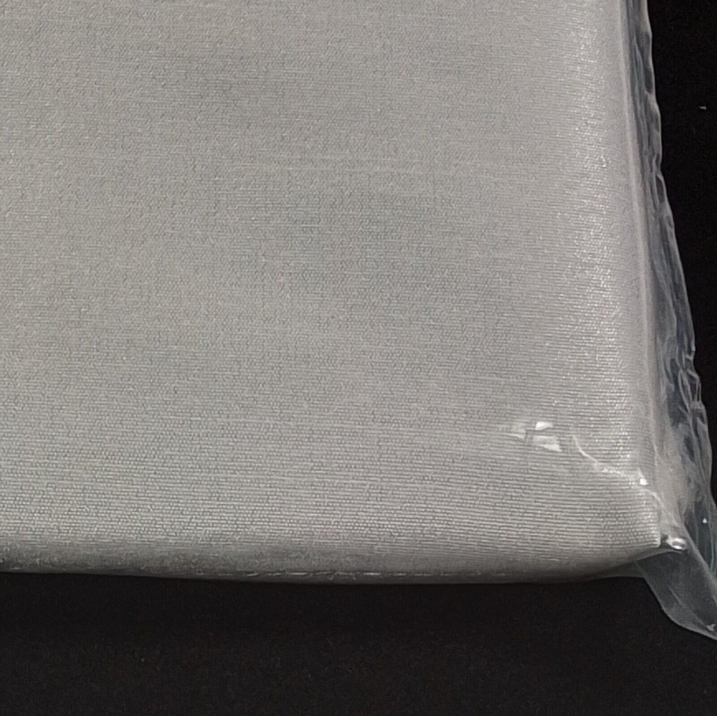Madison Park Emilia Silver Solid Twisted Tab Top 84"L Curtain-(A20)