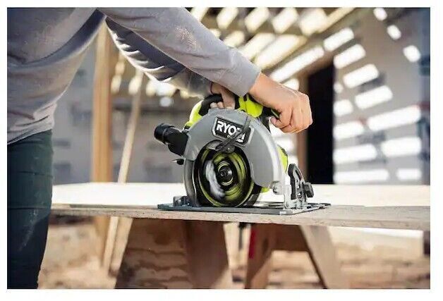 Ryobi 5-1/2 in. 18T Thin Kerf Carbide Circular Saw Blade-!