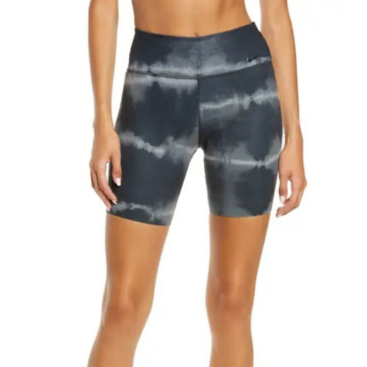 Women's Nike One Luxe 7" Midrise Training Short - Black - White - Var Szs - NWT