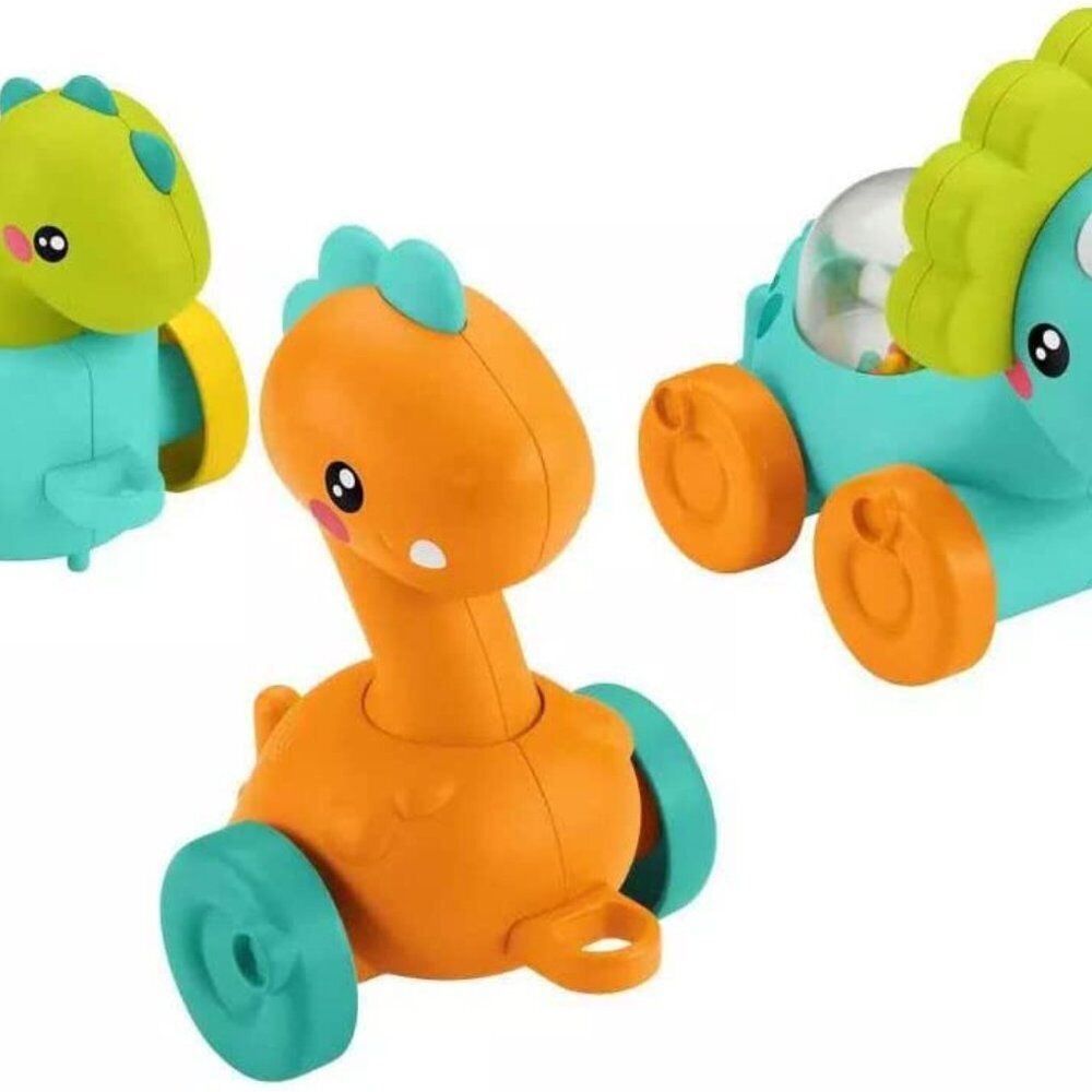 Fisher-Price Paradise Pals Dino Choo Choo Trio-New in Box-!!