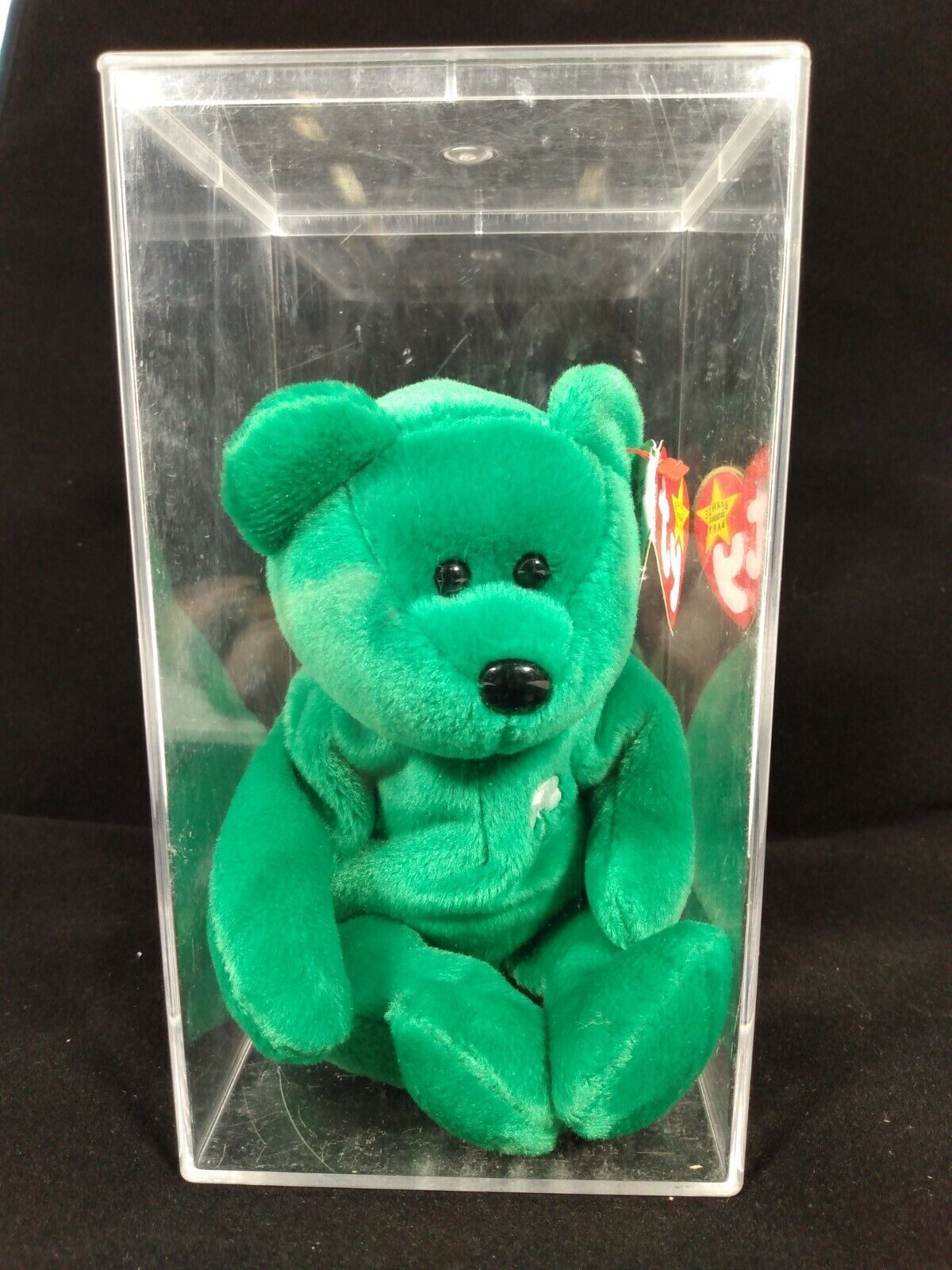 Ty Beanie Baby Erin The Bear 1997 Retired-In Case