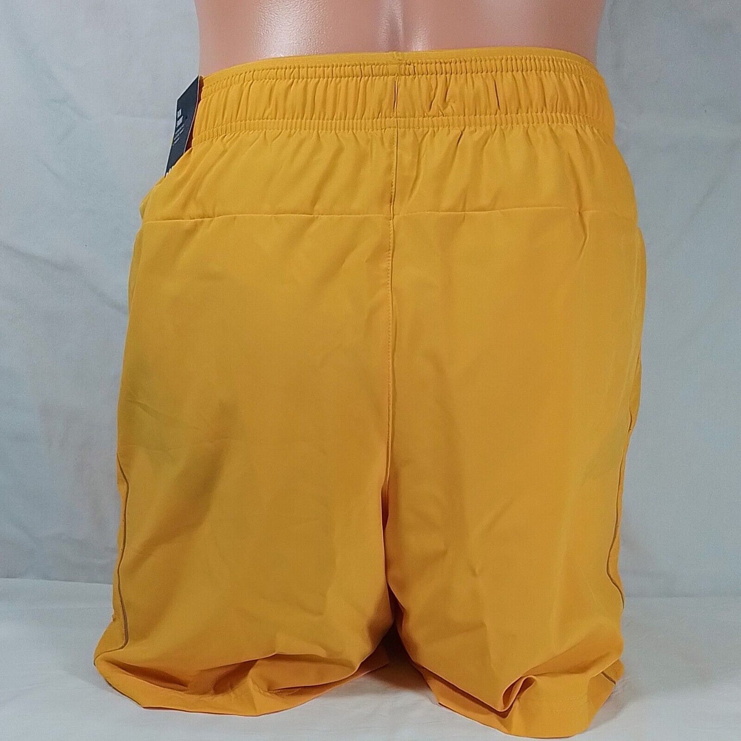 Men's Stride Running Shorts-Deep Yellow-Various Sizes-NWT-Athletic-
