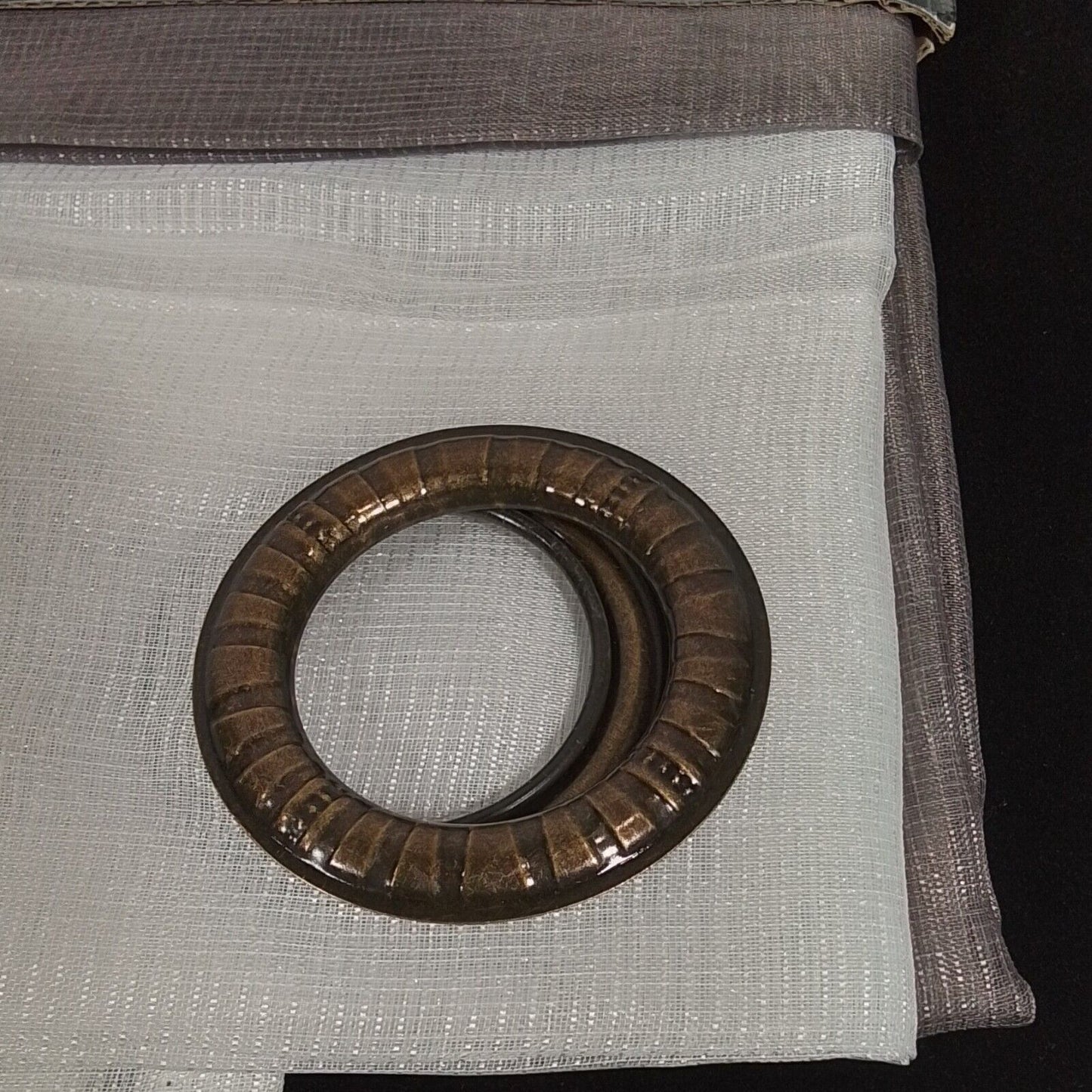 Essence 52"Wx63"L Semi-Sheer Ombre Designed Panel w/8 Grommets-A31