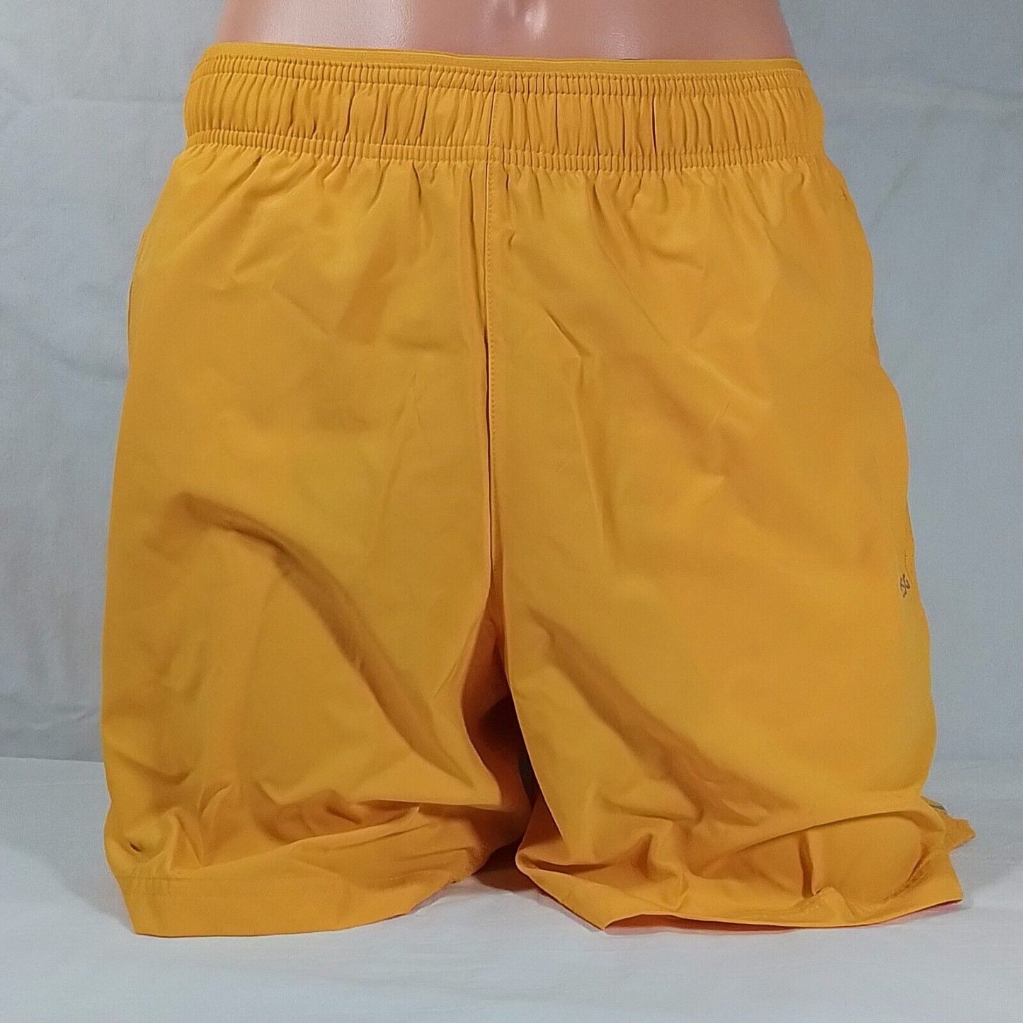 Men's Stride Running Shorts-Deep Yellow-Various Sizes-NWT-Athletic-