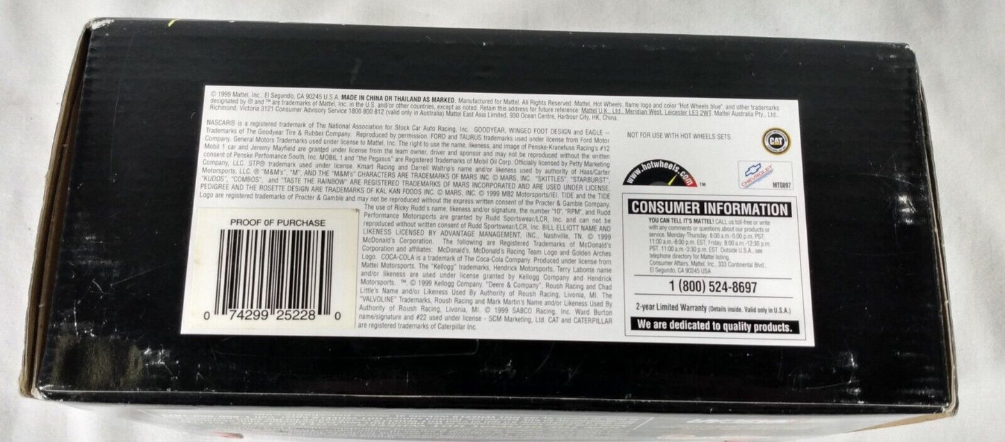 Hotwheels Racing Trading Paint Series #22 Ward Burton Caterpillar car 1:24-NIB