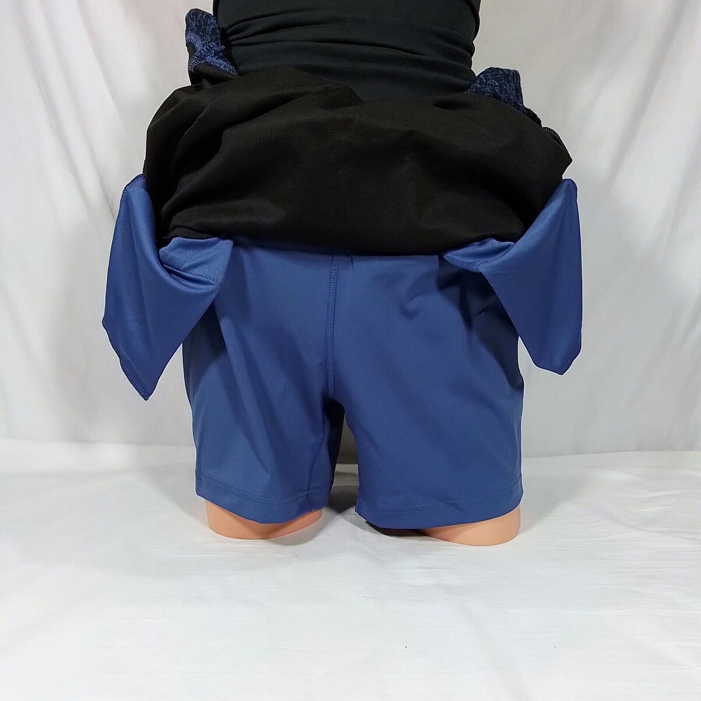 Lady Hagen Women's 17" Boucle Clubhouse Golf Skort-Marlin/Dark Navy