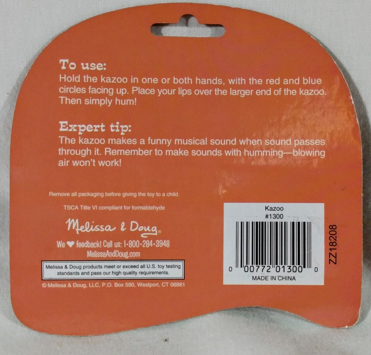 Melissa & Doug Kazoo- Lot of 2- New- !!!