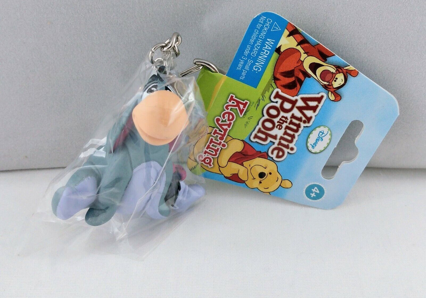 Winnie the Pooh Eeyore PVC Figurine Keychain-New-!!!