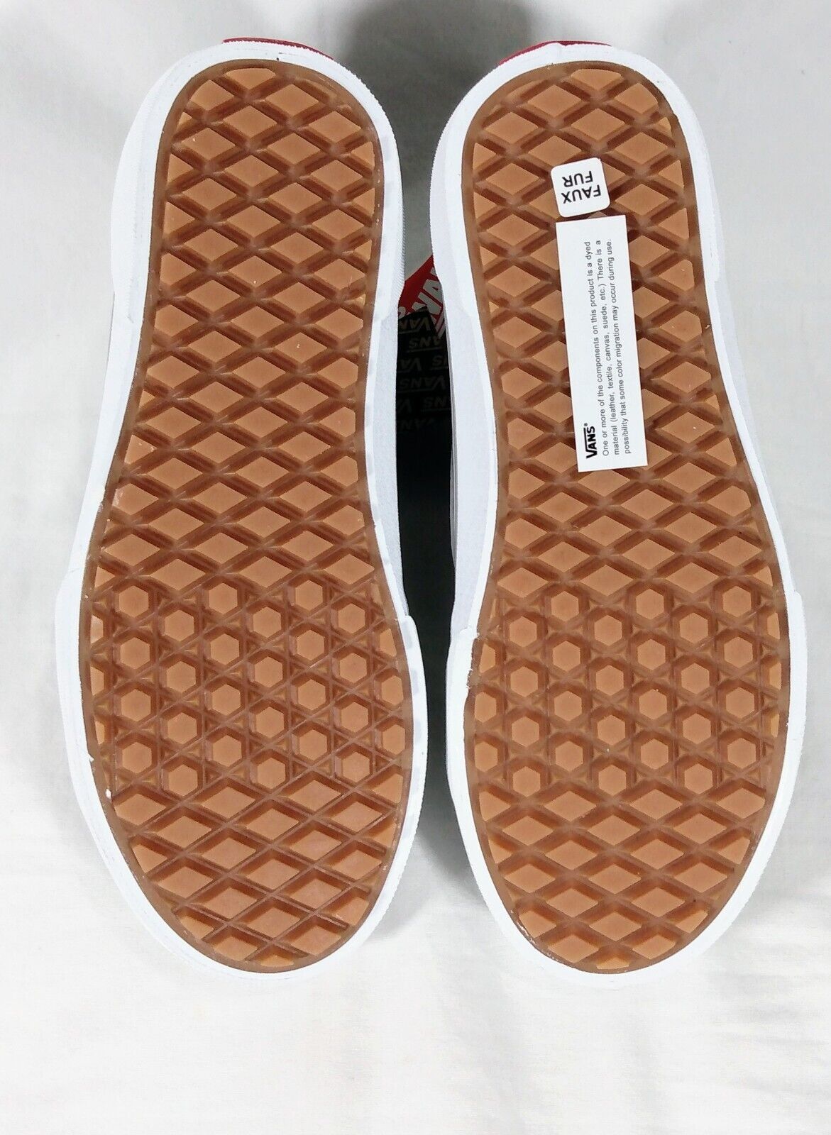 VANS Filmore Hi Top Trainer Skater Shoe - Various Sizes - Drizzle/White - NIB