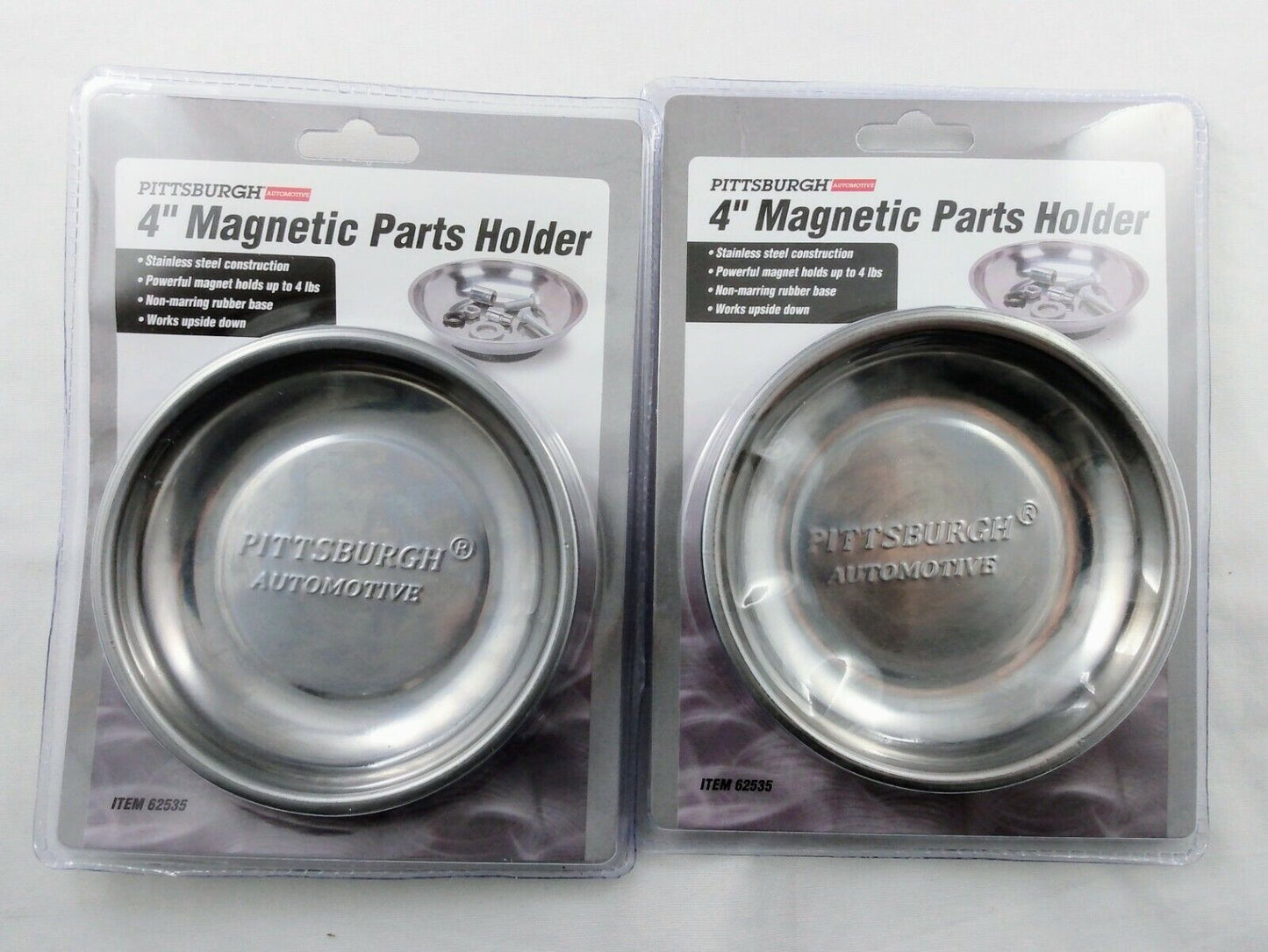 Set of 2 Pittsburgh Automotive 4" Magnetic Part Holder-New-!!!