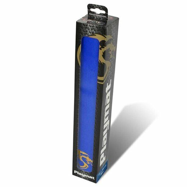 BCW Soft Blue Playmat w/Stitched Edging 61cm x 35cm-2 Mat Bundle-!!